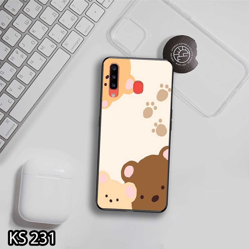 Ốp lưng Samsung A10S/A20S/A30S/A50S in hình Gấu nhỏ siêu đẹp, độc, lạ_KINGSTORE.HN_Ốp SS