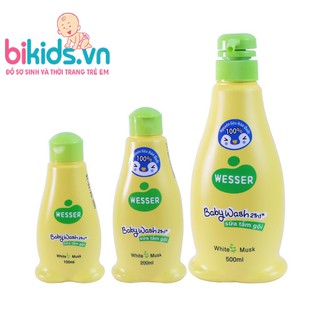 Sữa tắm gội wesser 2in1 - white musk 500ml