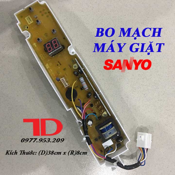 Bo mạch máy giặt SANYO 4 S90AT Hàng Tháo Máy