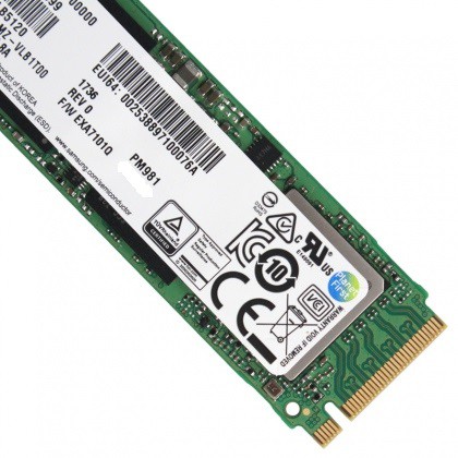 Ổ cứng SSD M2 PCIe 512GB Samsung PM981 NVMe 2280 Chính Hãng
