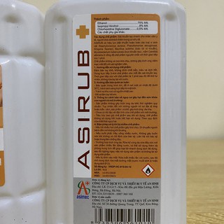 Nước rửa tay khô sát khuẩn ASIRUB 1000ML hàng chính hãng, không hại da tay, mùi hương dễ chịu | BigBuy360 - bigbuy360.vn