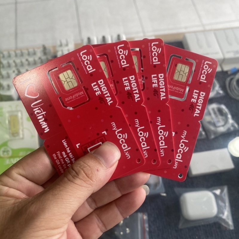 Sim 4G Mobifone Mylocal 3GB/1 Ngày