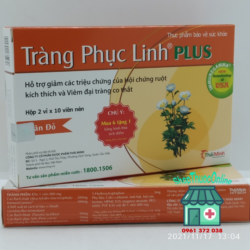 Tràng Phục Linh và Tràng Phục Linh PLUS  nếu không giảm triệu chứng sau 2 tháng sử dụng