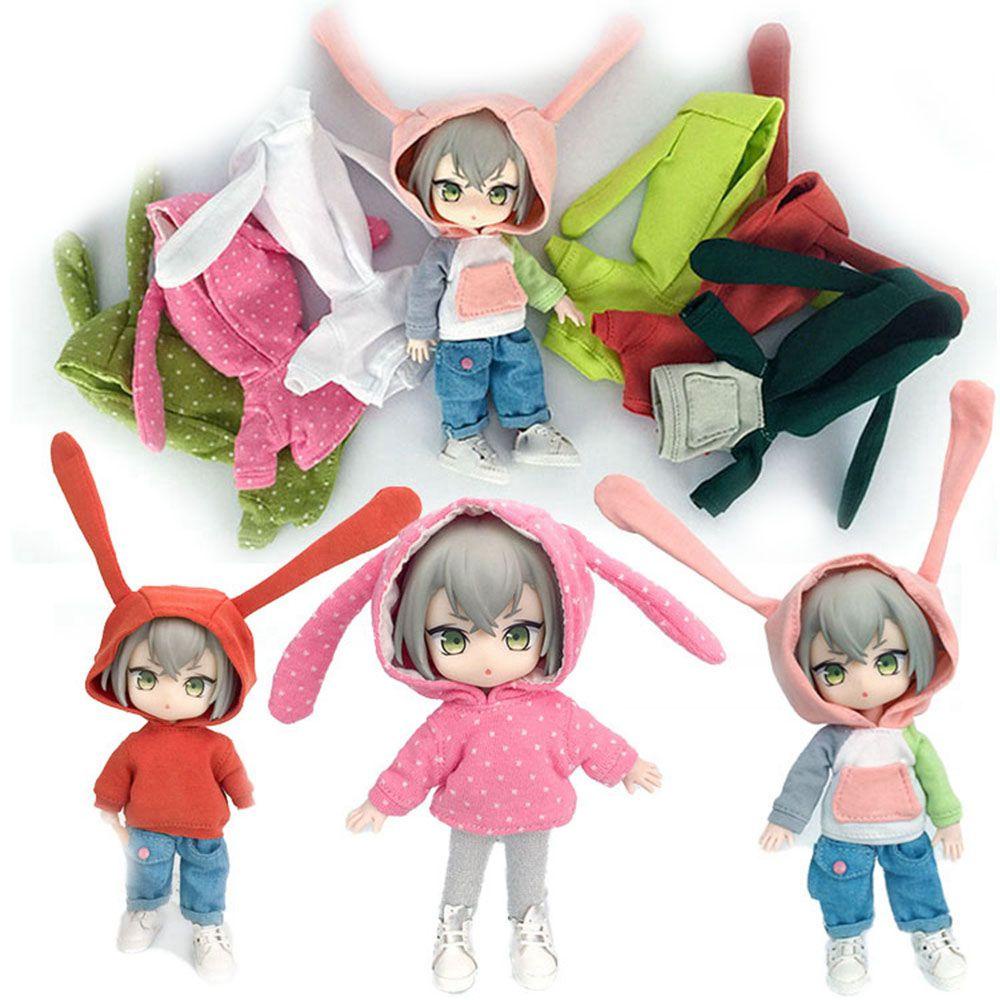 Áo Hoodie Thời Trang Xinh Xắn Cho Búp Bê 1 / 111 / 12 OB11 12~16cm