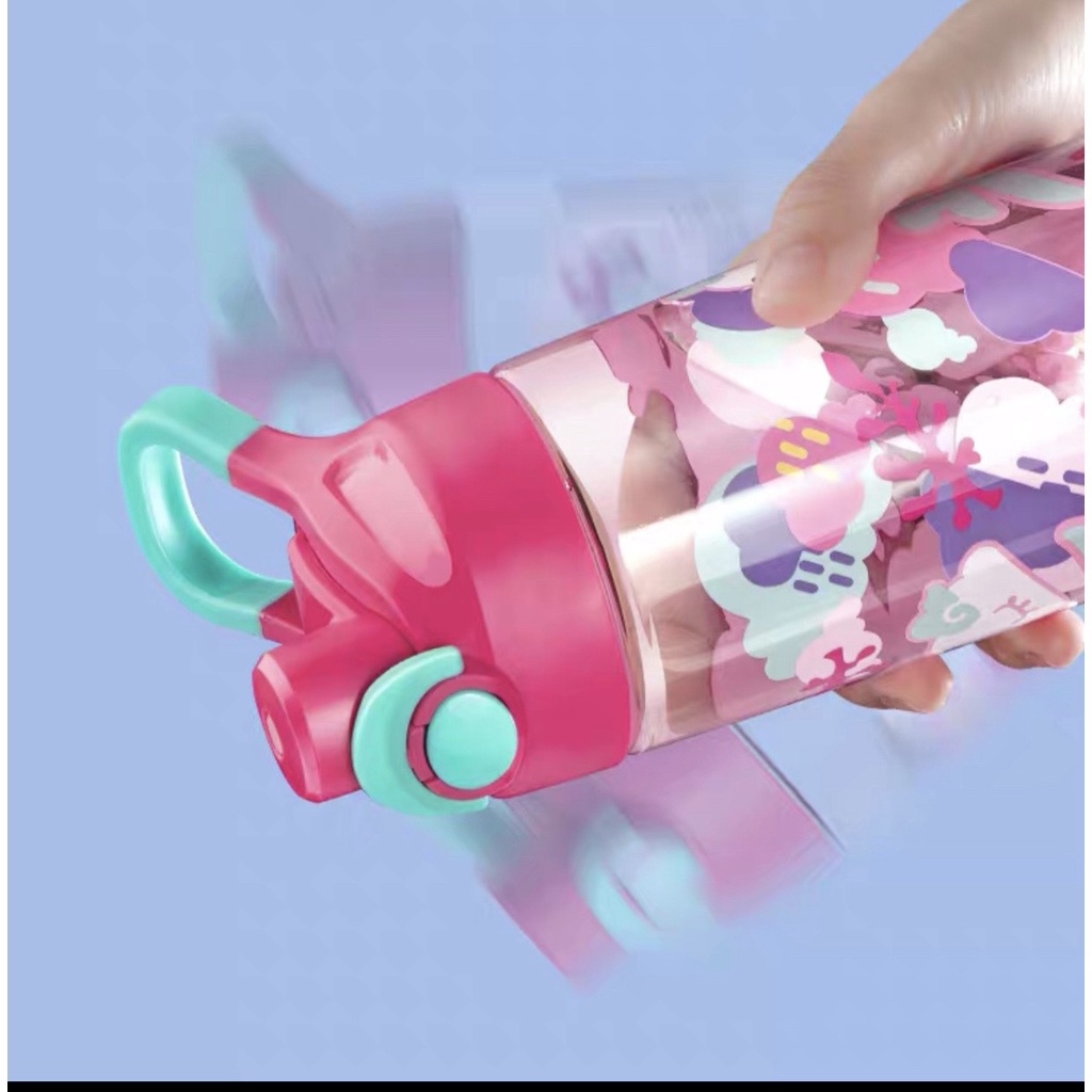 Bình nước uek cho bé 460ml có tuí đựng và dây đeo