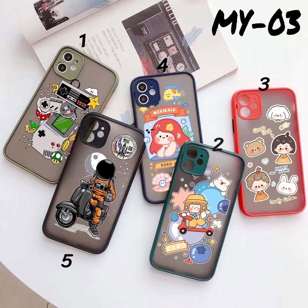 Ốp Điện Thoại Mặt Nhám Cho my03 oppo a5s a7 f9 f1s a59 f3 f3 plus f5 f7 mirror 5 neo 7 a33 a76 a36 a55 4g