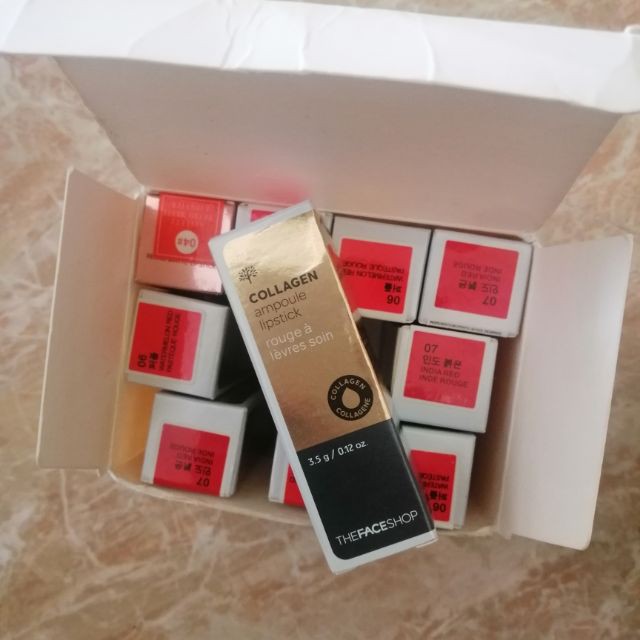 Sỉ 6 cây son collagen siêu lì