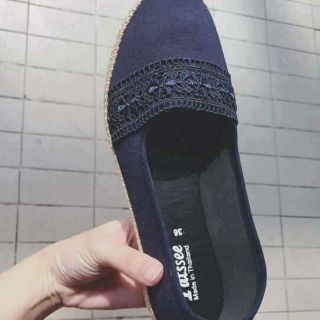 Giày búp bê ren thái lan