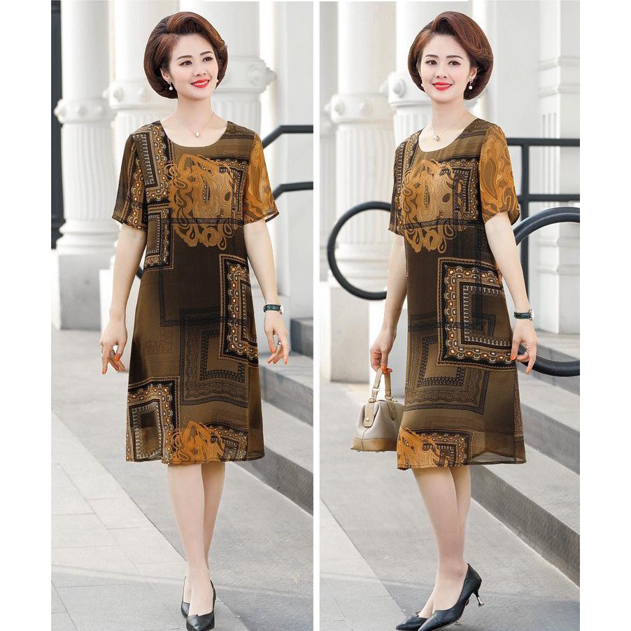 THỜI TRANG TRUNG NIÊN NỮ, KIỂU ĐẦM SUÔNG TUỔI TRUNG NIÊN IN HOA , ĐẦM TRUNG NIÊN SIZE LỚN U50, 3263, 3226 , 3294 3309 | BigBuy360 - bigbuy360.vn