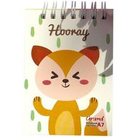 SỔ LÒ XO A7 GRAND 200TRANG (Giấy vàng)