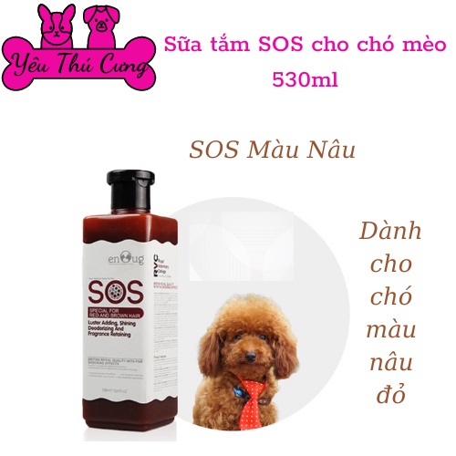 Sữa Tắm SOS Dành Cho Chó Và Mèo-YÊU THÚ CƯNG