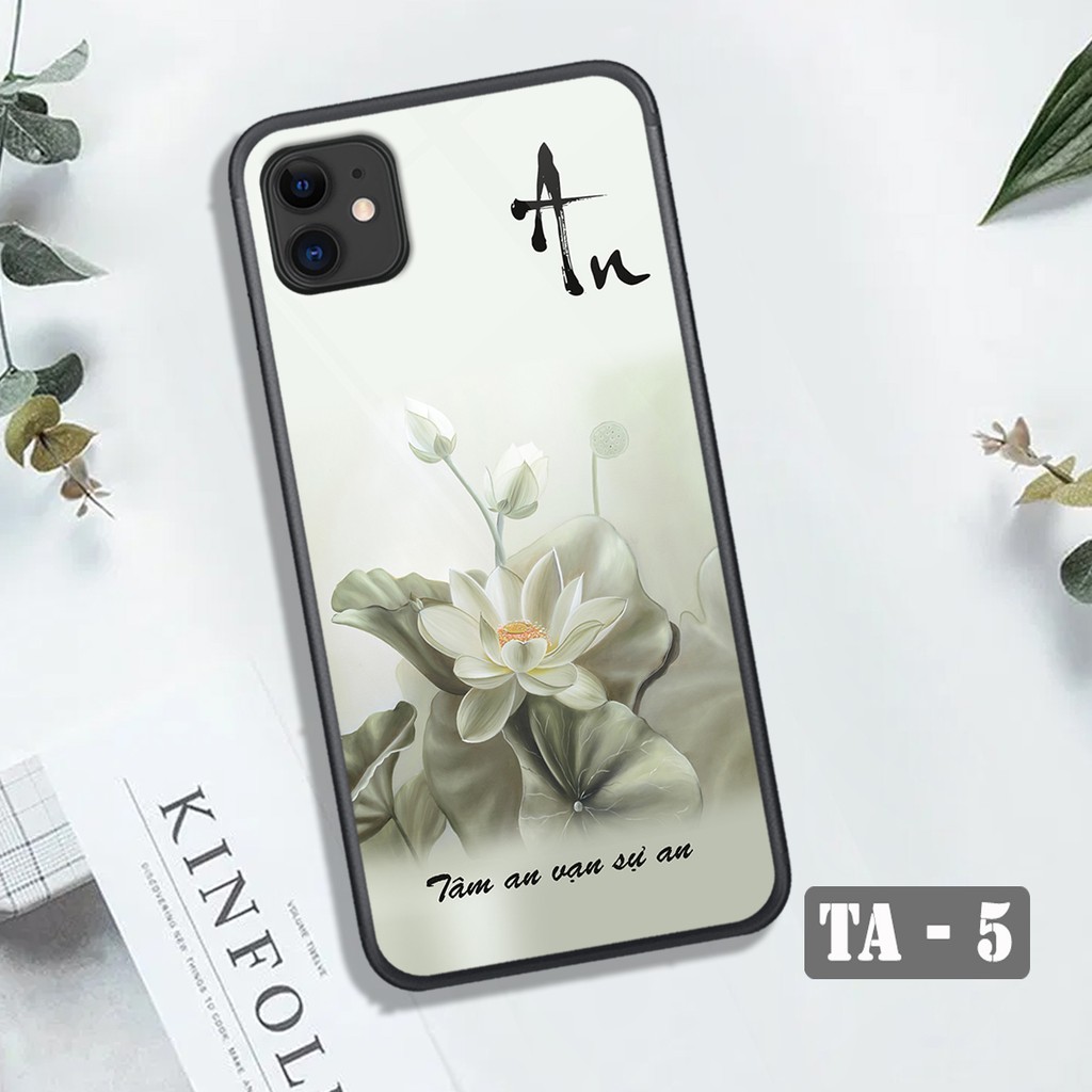 Ốp in iPhone 11 - iPhone 11 Pro - iPhone 11 Pro Max - iPhone 12 - iPhone 12 Pro - iPhone 12 Pro Max in hình Sen Vàng.