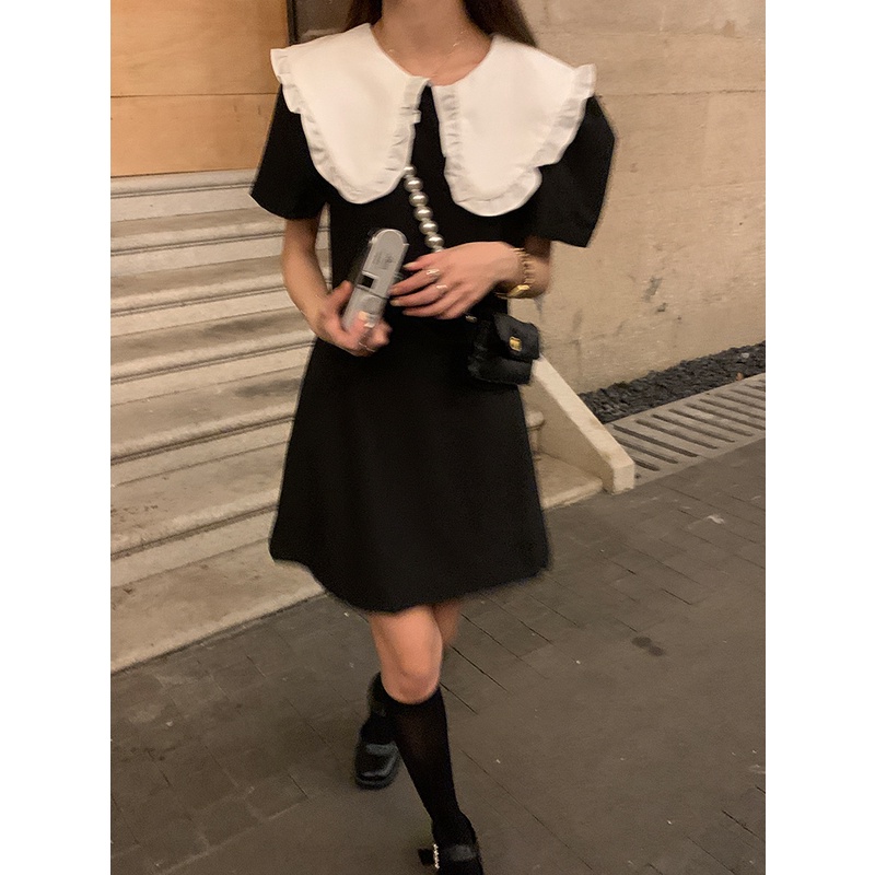 đầm đen đầm tay phồng đầm vintage váy tiểu thư sang chảnh váy ngắn đầm khoét eo đầm bigsize nữ váy nữ xinh váy đi chơi đầm đi tiệc đầm nữ