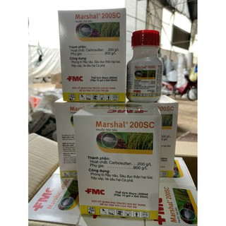 Chế phẩm trị rận sáp, sâu rầy trên cây Marshal 200SC