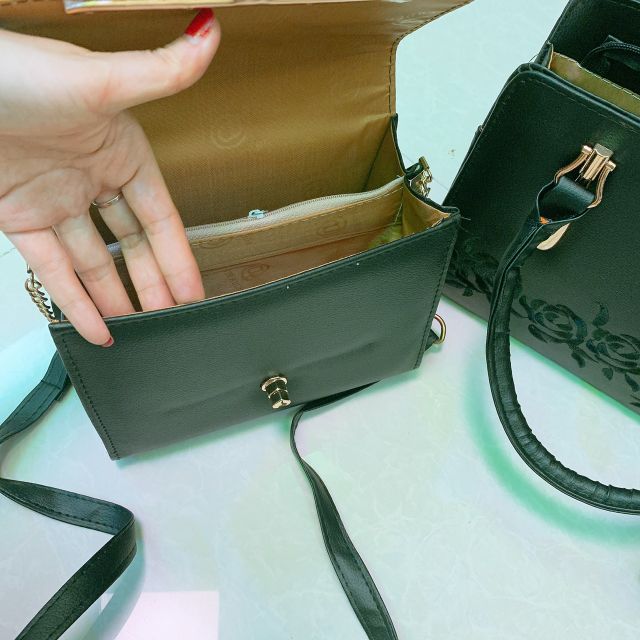 NOWSHIP 2H⚡️Bộ 3 Túi Xách Thêu Hoa | BigBuy360 - bigbuy360.vn