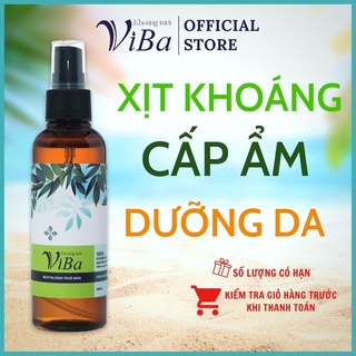 xịt khoáng tươi viba - Dưỡng da cấp ẩm, cân bằng PH, phục hồi tổn thương da.