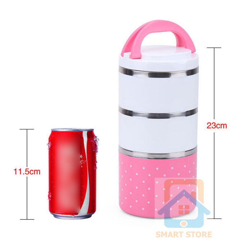 HỘP CƠM 3 TẦNG GIỮ NHIỆT[Giảm giá sốc]