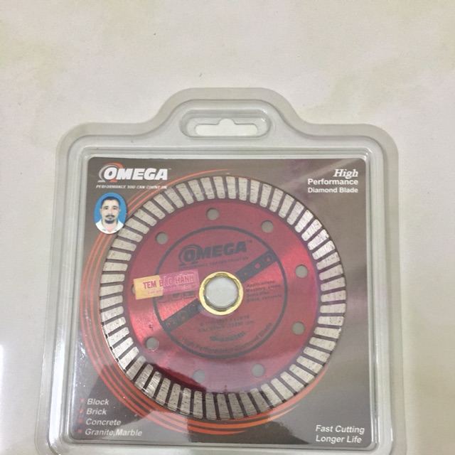 Lưỡi cắt gạch omega