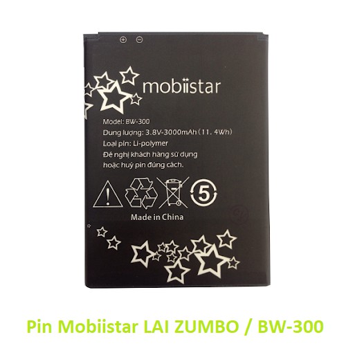 Pin Mobiistar LAI ZUMBO / BW-300