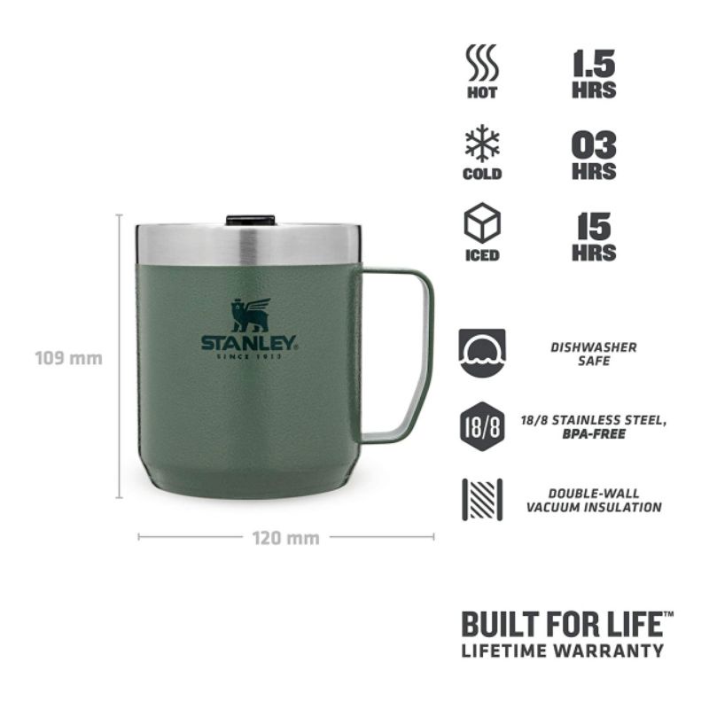 STANLEY CLASSIC LEGENDARY CAMP MUG 12OZ CỐC GIỮ NHIỆT