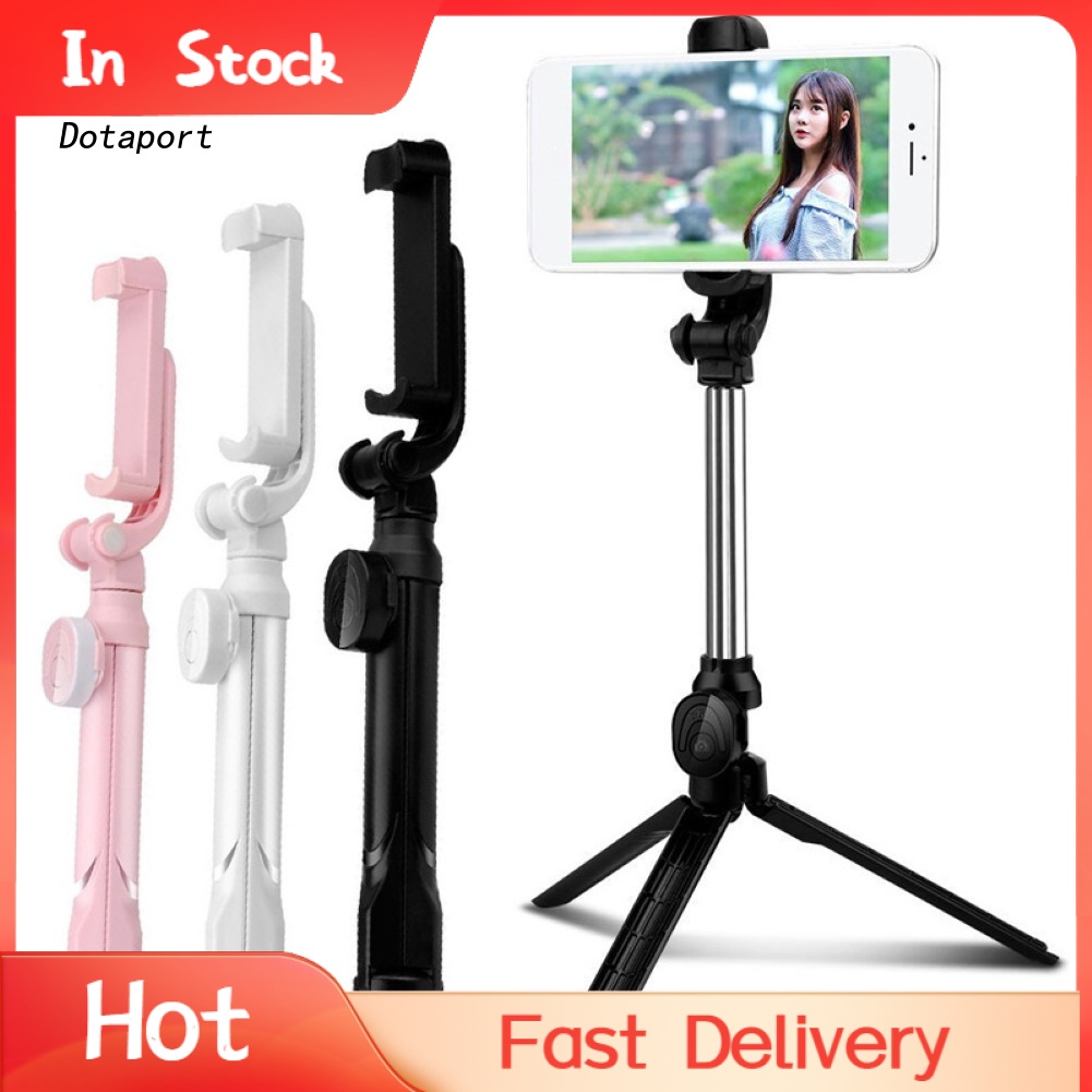 Gậy Selfie Xoay 360 Độ Kết Nối Bluetooth Cho Điện Thoại