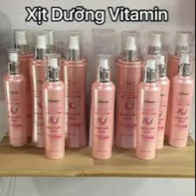 Xịt dưỡng tóc Vitamin hoa xứ wellmate 150ml