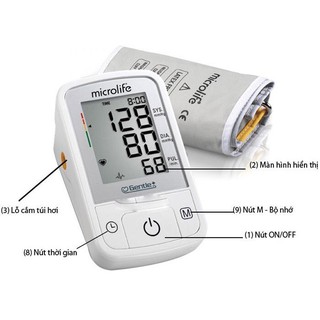 Máy đo huyết áp Bắp tay Microlife BP A2 Basic - CHÍNH HÃNG