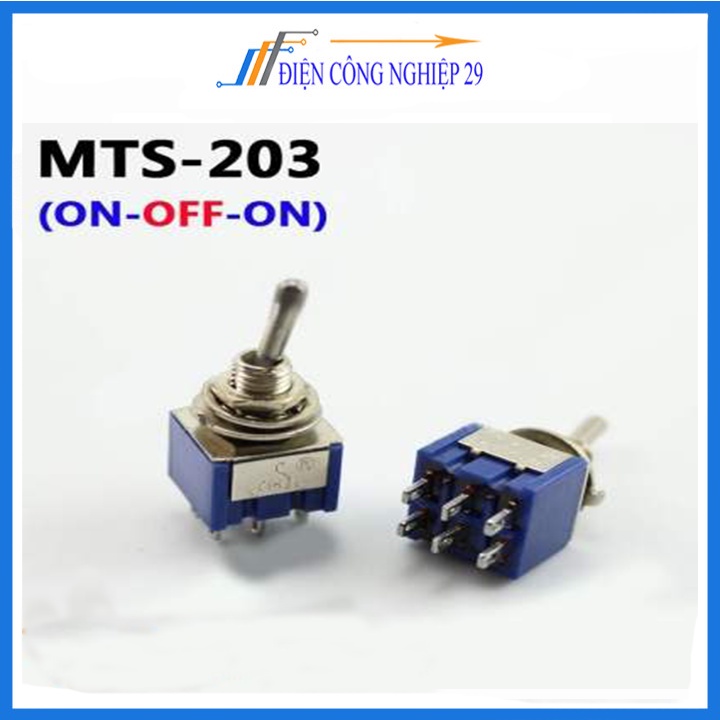 CÔNG TẮC GẠT MTS-203 3A250V 6A125V