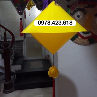 Đèn lồng nón 40cm - đèn lồng hình chóp