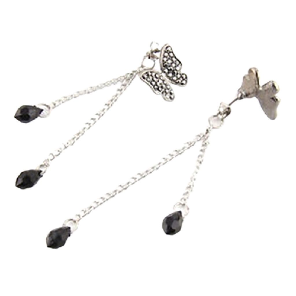 Hoa tai hình bướm đính đá thời trang cho nữ