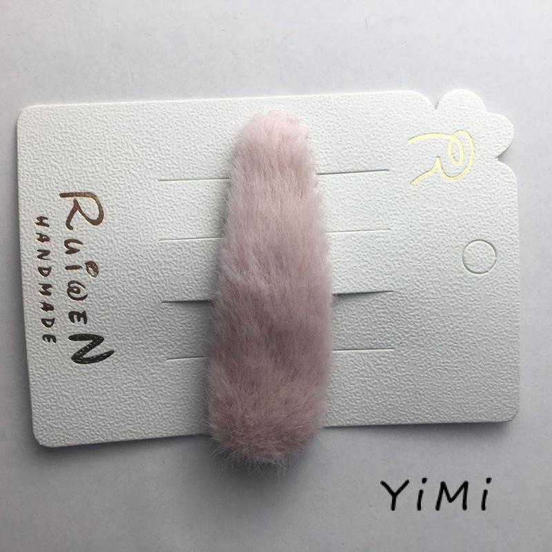 【Yimi.Vn】Kẹp tóc màu đỏ sang trọng