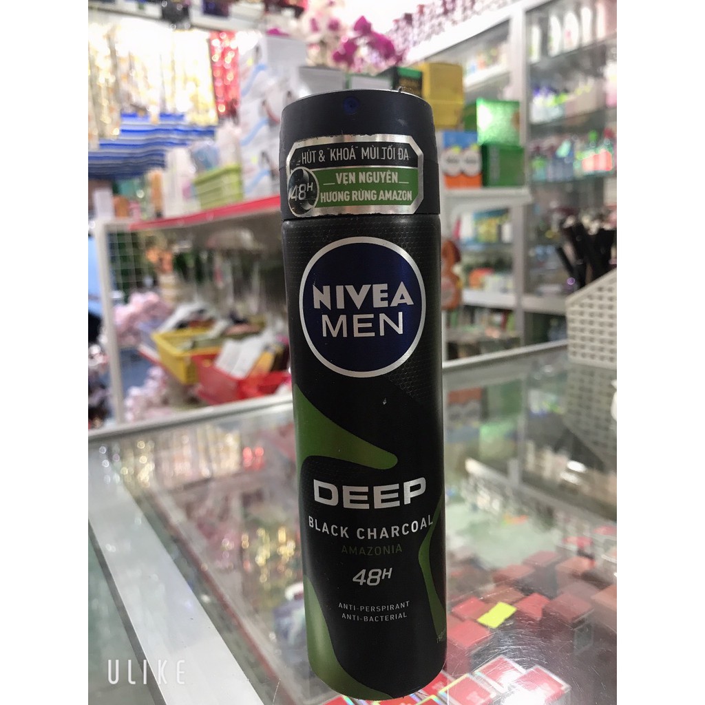 xịt khử mùi toàn thân nam NIVEA 150ML [ chuẩn hàng cty 100%]