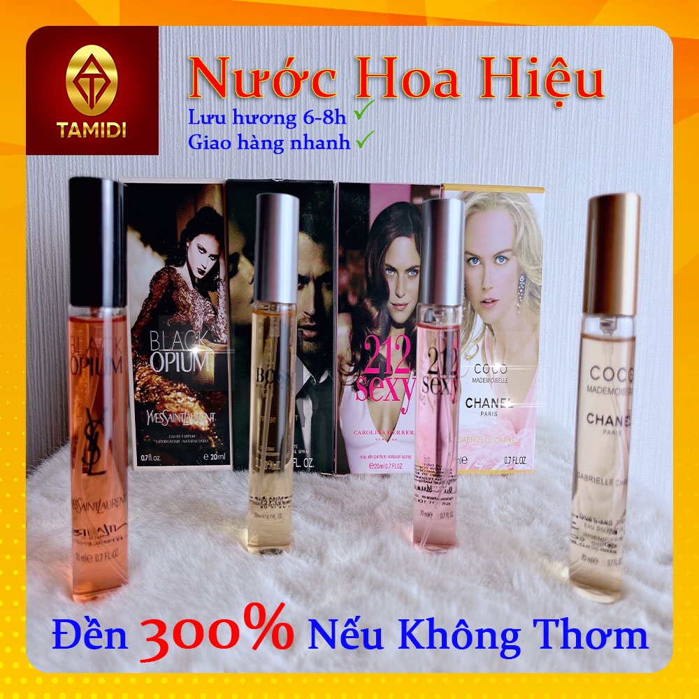 Nước hoa, nước hoa mini dạng xịt Hương Thơm Quyến Rũ Ngọt Ngào
