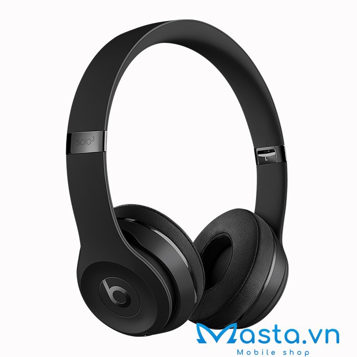 [Mã 267ELSALE1 giảm 5% đơn 3TR] Tai nghe Bluetooth chụp tai Beats Solo 3 new seal chính hãng 100% (Đen)