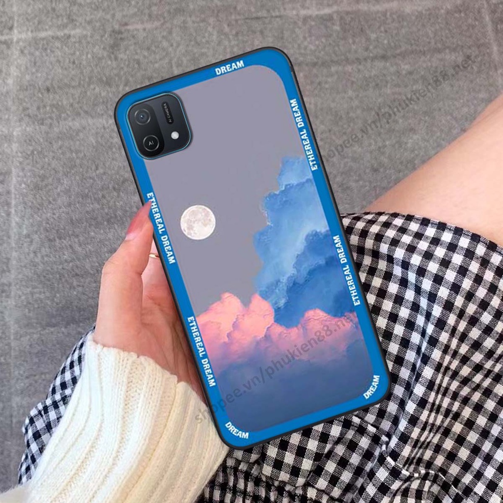 Ốp Oppo A16k hình vũ trụ, mountain, cloud phong cách cá tính