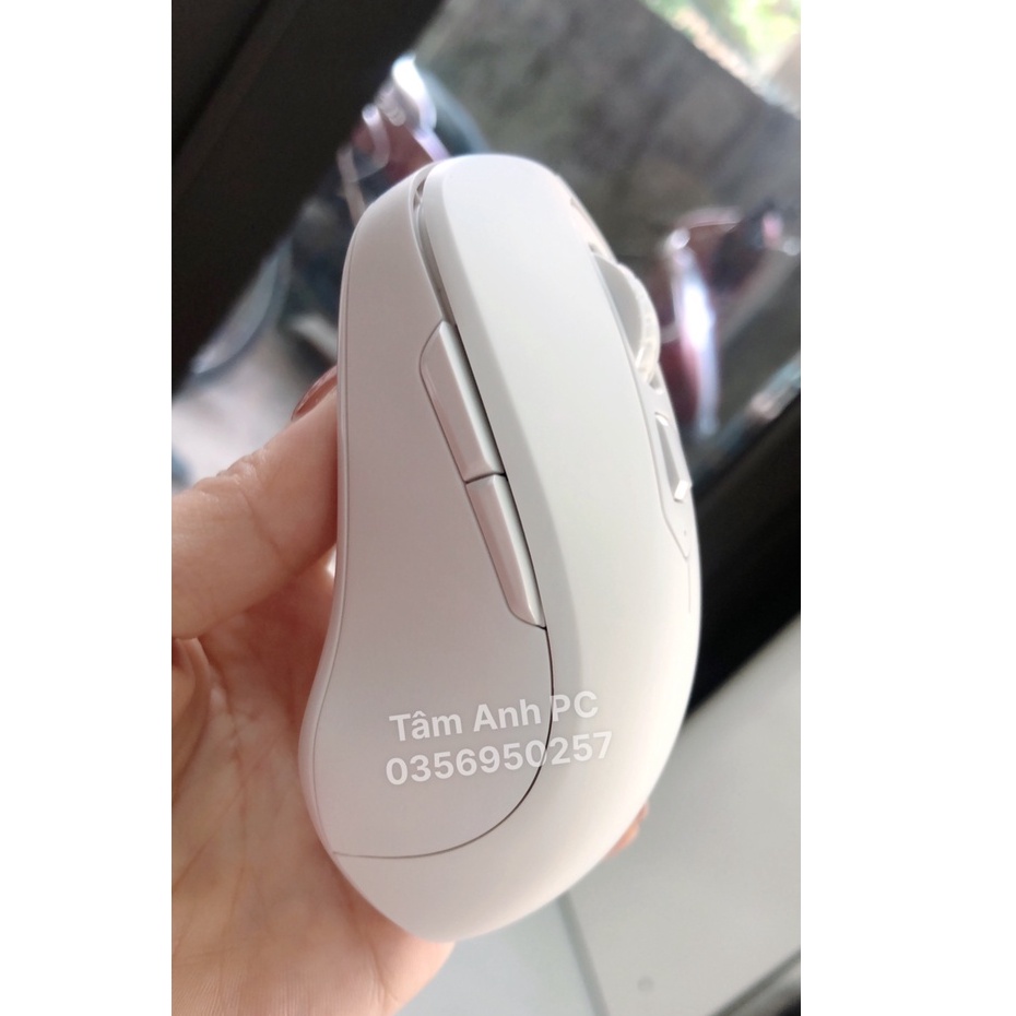 Chuột (chuột máy tính) Dareu LM115G Pink / Black / White không dây - có nút trợ năng