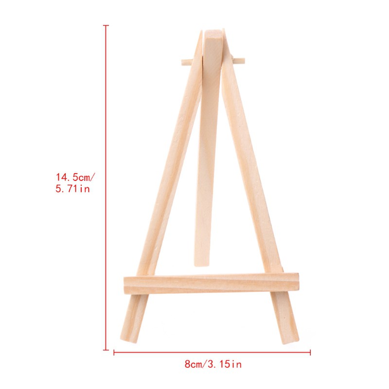 Giá đỡ tranh ba chân bằng gỗ mini dùng cho tiệc cưới tiện lợi