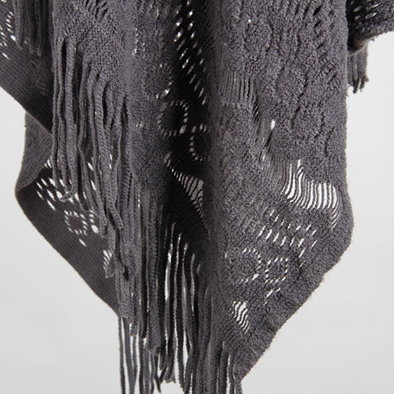 Áo Choàng Len Cánh Dơi Màu Sắc Thời Trang Cho Nữ