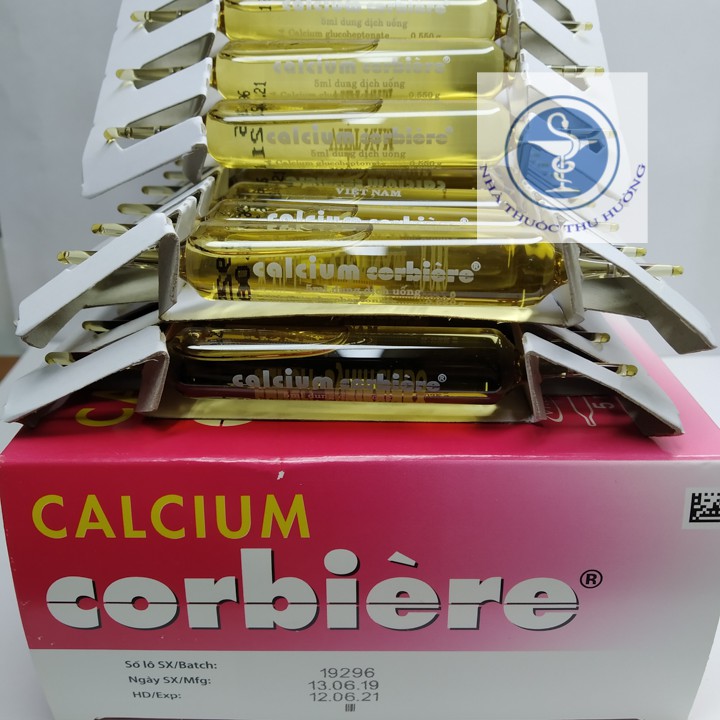 Calcium corbiere trẻ em bổ sung canxi hộp 30 ống 5ml | Thế Giới Skin Care