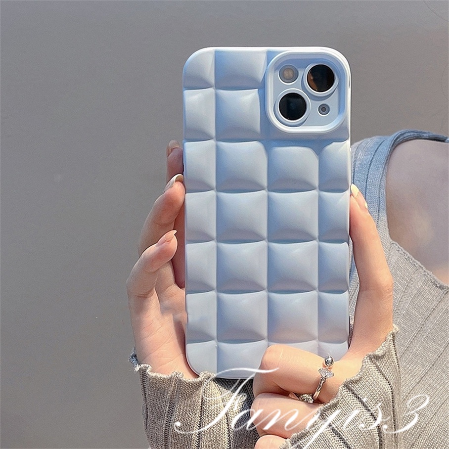 Ốp Điện Thoại Dẻo Trong Suốt Họa Tiết Kẻ Sọc Đơn Giản Chống Rơi Cho iPhone 14 13 12 11 Pro Max X XR Xs Max 8 7 6 6s Plus SE 2020