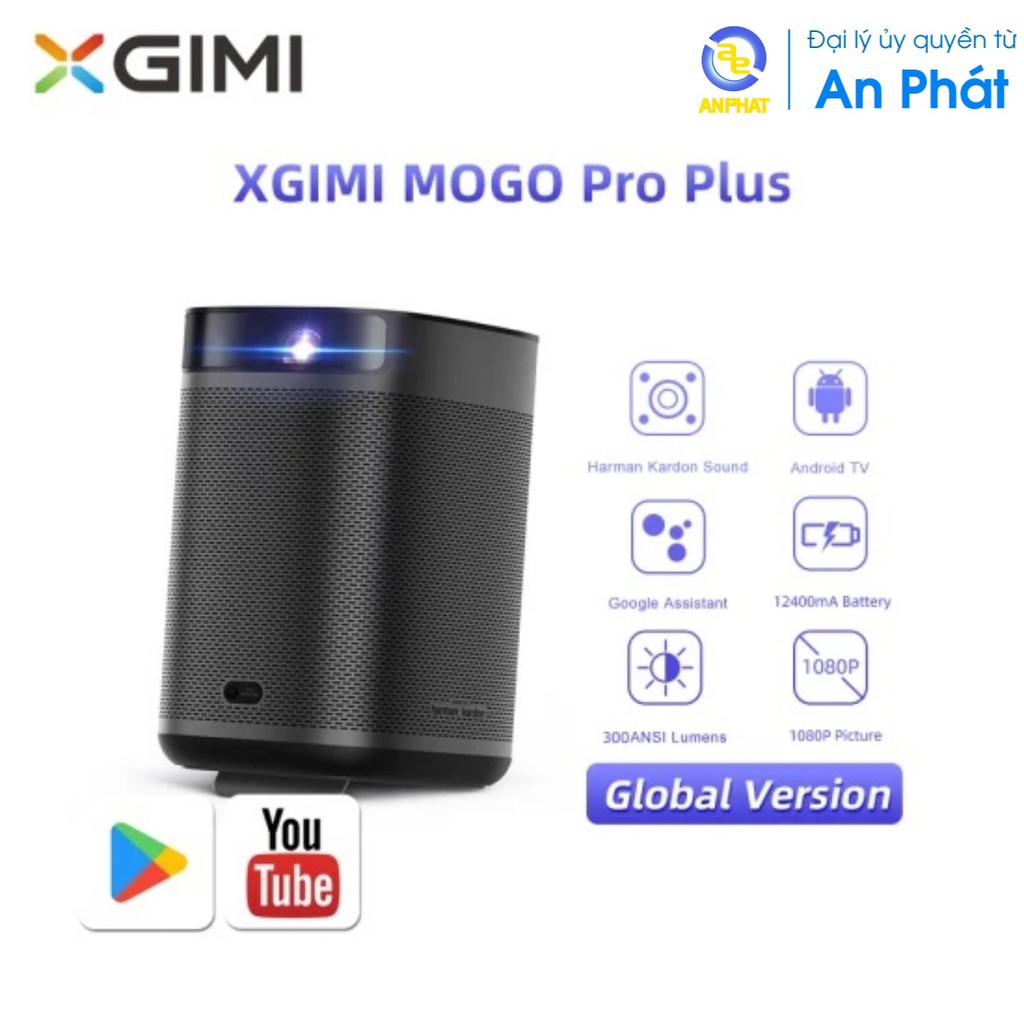 [Mã 254ELSALE giảm 7% đơn 300K] Máy chiếu thông minh XGIMI Mogo/ Mogo Pro+ (Phiên bản quốc tế có tiếng Việt - Phân phối