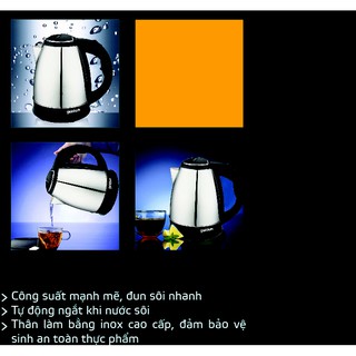 Ấm siêu tốc Goldsun EK-GBB1218S1 1.8L