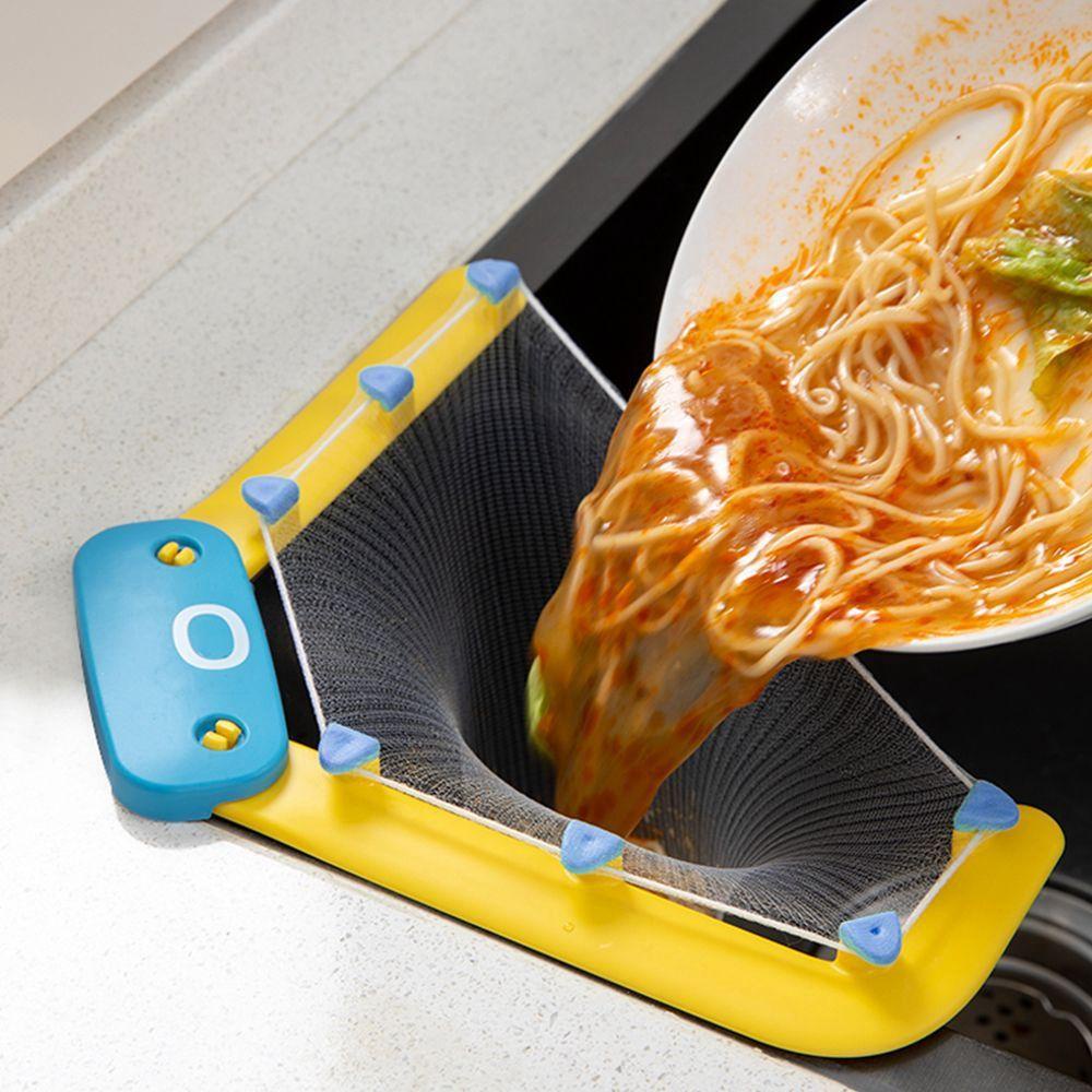 Khay Lưới Lọc Rác Hình Tam Giác Gắn Bồn Rửa Chén Tiện Dụng