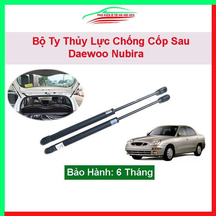 Bộ ty thủy lực ben hơi chống cốp sau Daewoo Nubira kèm phụ kiện lắp