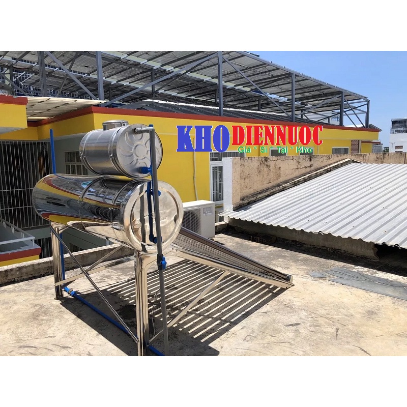 Bồn phụ 50 Lít Inox 304 dùng cho máy nước nóng năng lượng mặt trời