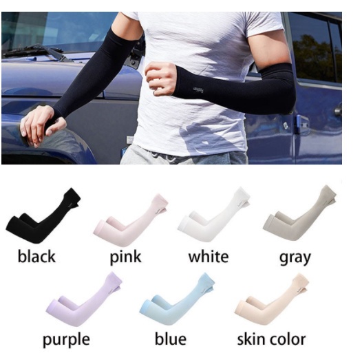 Vớ Lụa Lạnh Bảo Vệ Cánh Tay Chống Tia UV