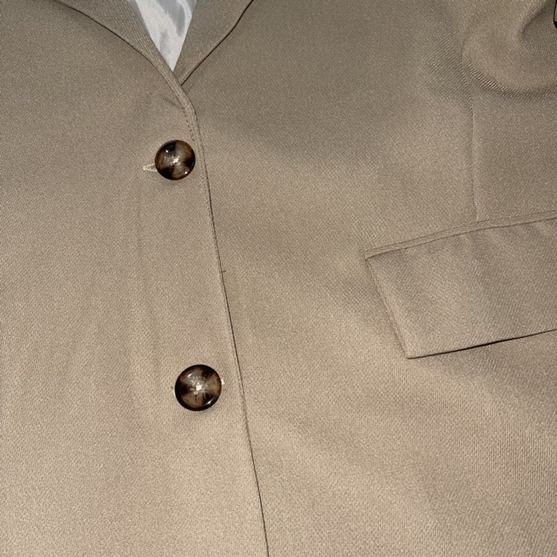Áo Blazer nâu cafe