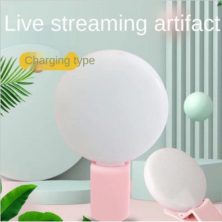 Vòng đèn LED mini hỗ trợ chụp ảnh selfie RK17 cho điện thoại thông minh