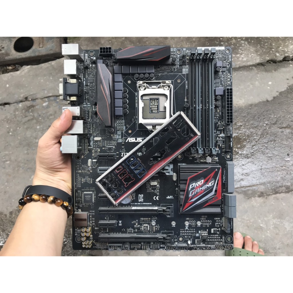 bo mạch chủ máy tính Asus Z170 PRO GAMING 4 khe ram ddr4 socket 1151 mainboard Main PC Z170