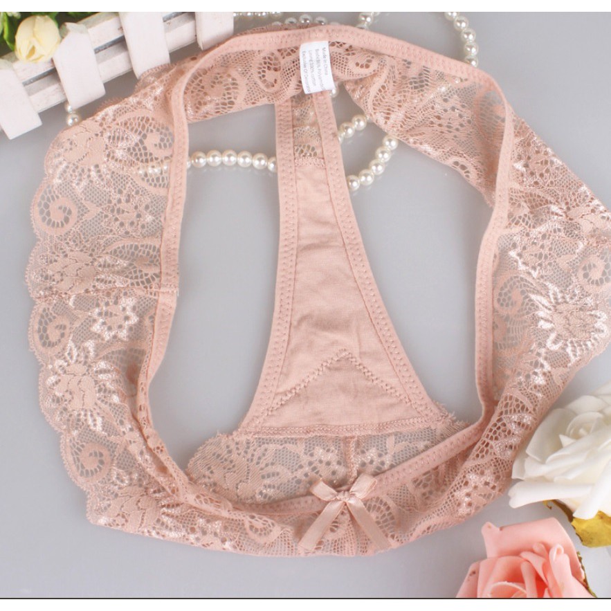 Quần lót nữ sexy lọt khe ren cao cấp, trẻ trung, thoải mái, thoát mát (MS 03028) Anna Shop